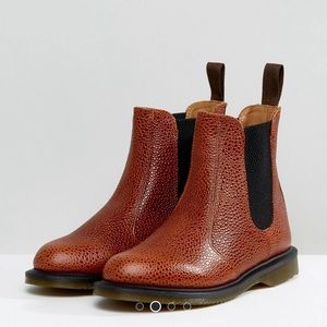 Dr. marten tan boots